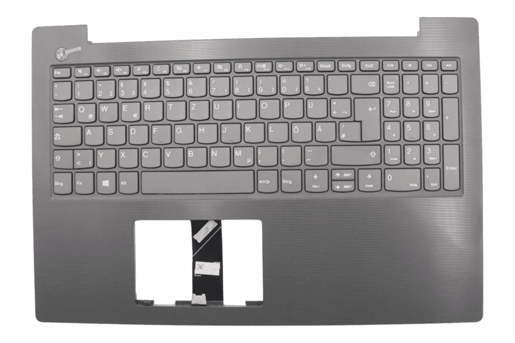 Lenovo Laptop Toetsenbord Qwertz DE + Top Cover (5CB0R28196)