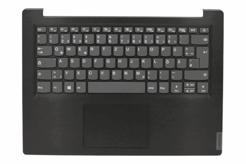Lenovo Laptop Toetsenbord Qwertz DE + Top Cover (5CB0S17052)
