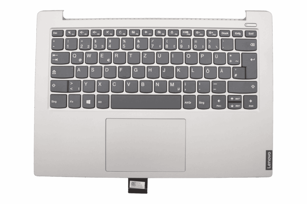 Lenovo Laptop Toetsenbord Qwertz DE + Top Cover (5CB0S18418)