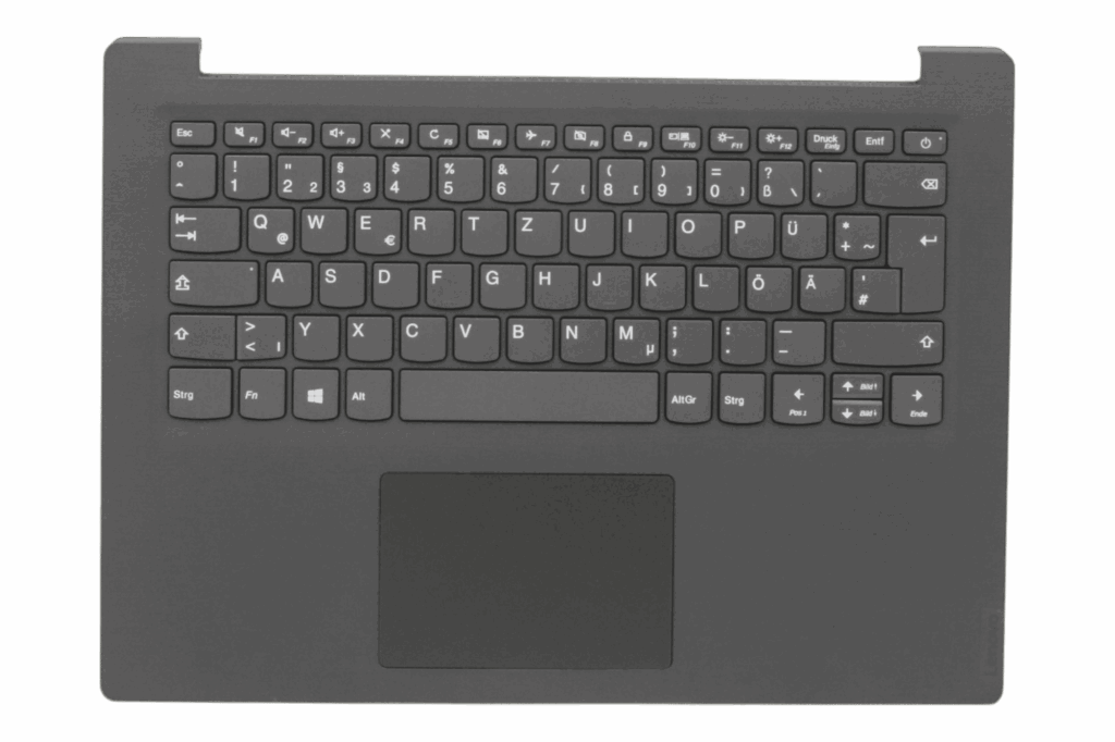 Lenovo Laptop Toetsenbord Qwertz DE + Top Cover (5CB0W44147)