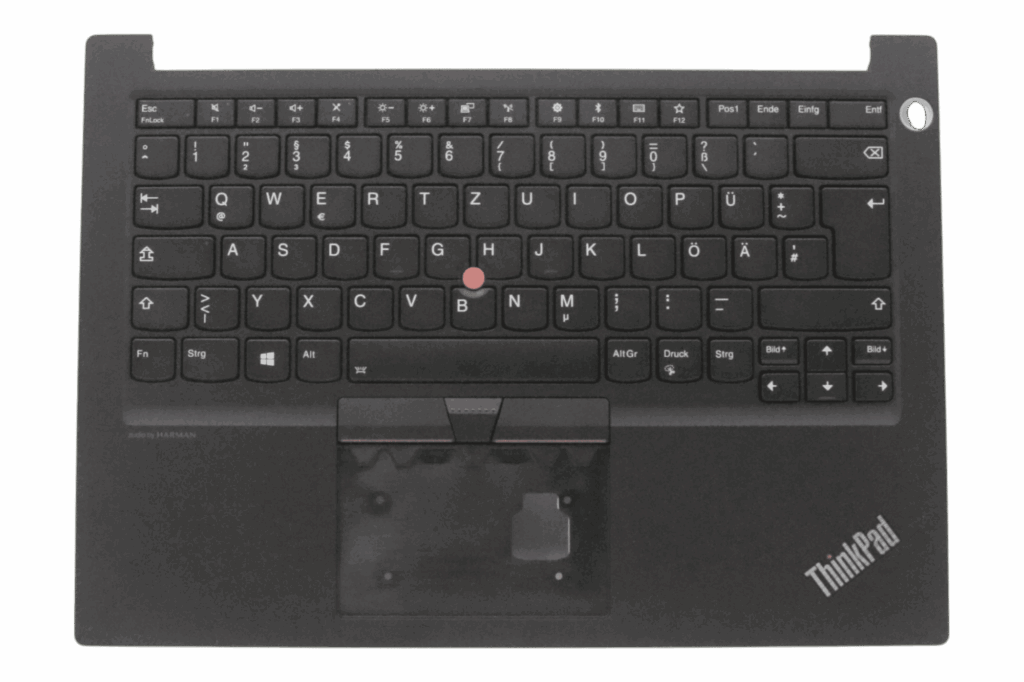 Lenovo Laptop Toetsenbord Qwertz DE + Top Cover, Backlit (5M10V17046)