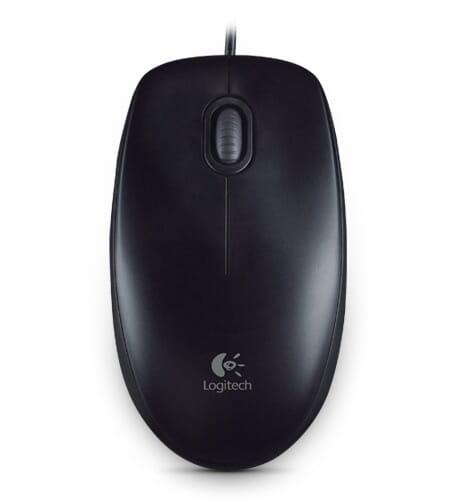 Logitech B100 Optische Muis USB - Zwart (910-003357)