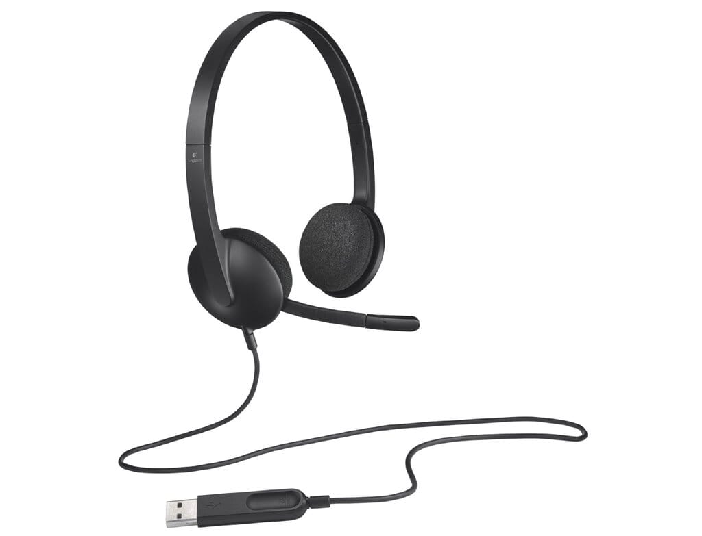 Logitech H340 USB Hoofdtelefoon - Zwart (981-000475)