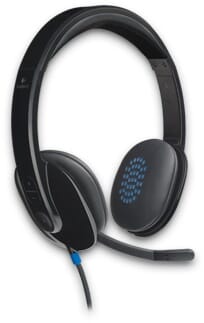 Logitech H540 USB Hoofdtelefoon - Zwart (981-000480)