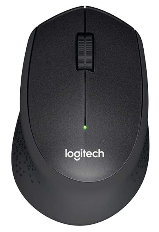 Logitech M330 Silent Plus Draadloze Optische Muis - Zwart (910-004909)