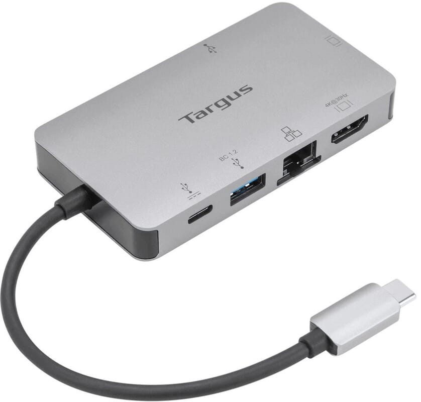 Targus USB-C Travel Docking Station - Grijs (DOCK419EUZ)