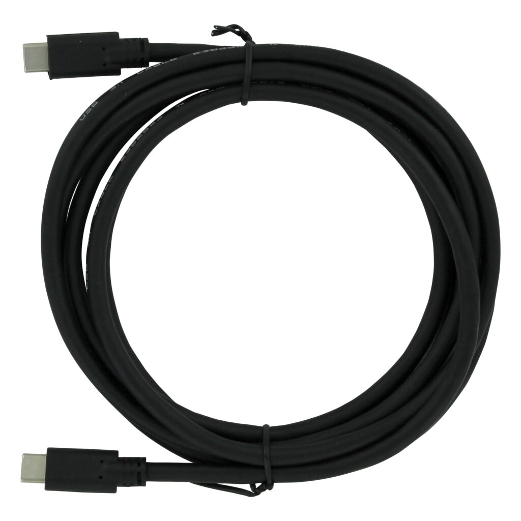 USB2.0 Type-C Kabel 2 Meter - Zwart (JCC015)