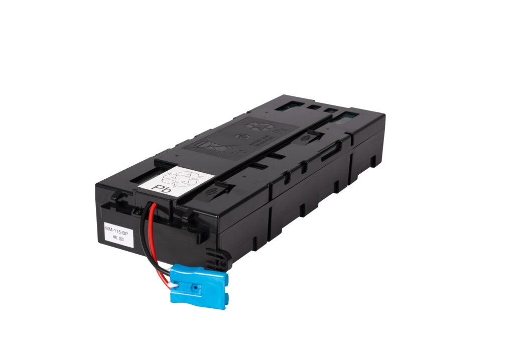 Vervangingsbatterij Cartridge RBC115 (incl. Kabels) (MM-115-BP)