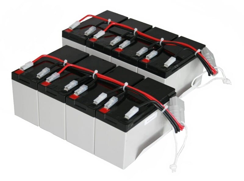 Vervangingsbatterij Cartridge RBC12 (incl. Kabels) (MM-12-BP)