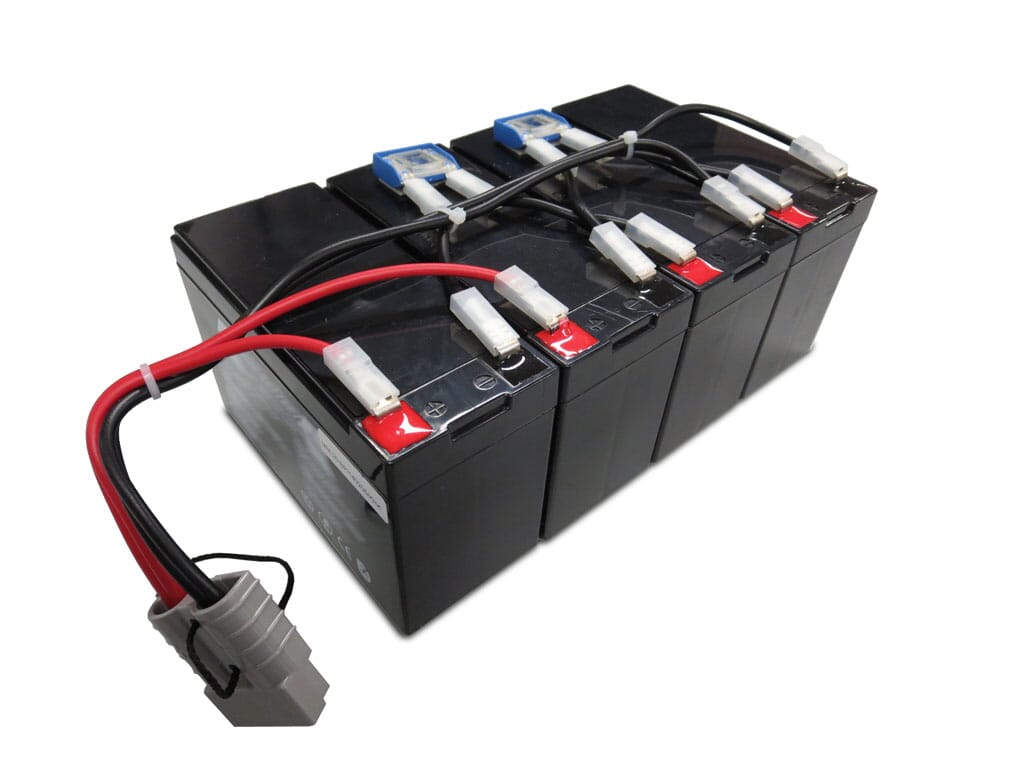 Vervangingsbatterij Cartridge RBC25 (incl. Kabels) (MM-25-BP)