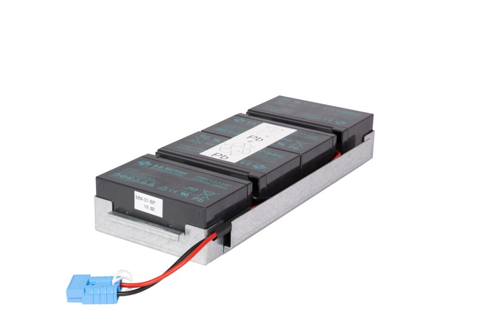 Vervangingsbatterij Cartridge RBC31 (incl. Kabels) (MM-31-BP)