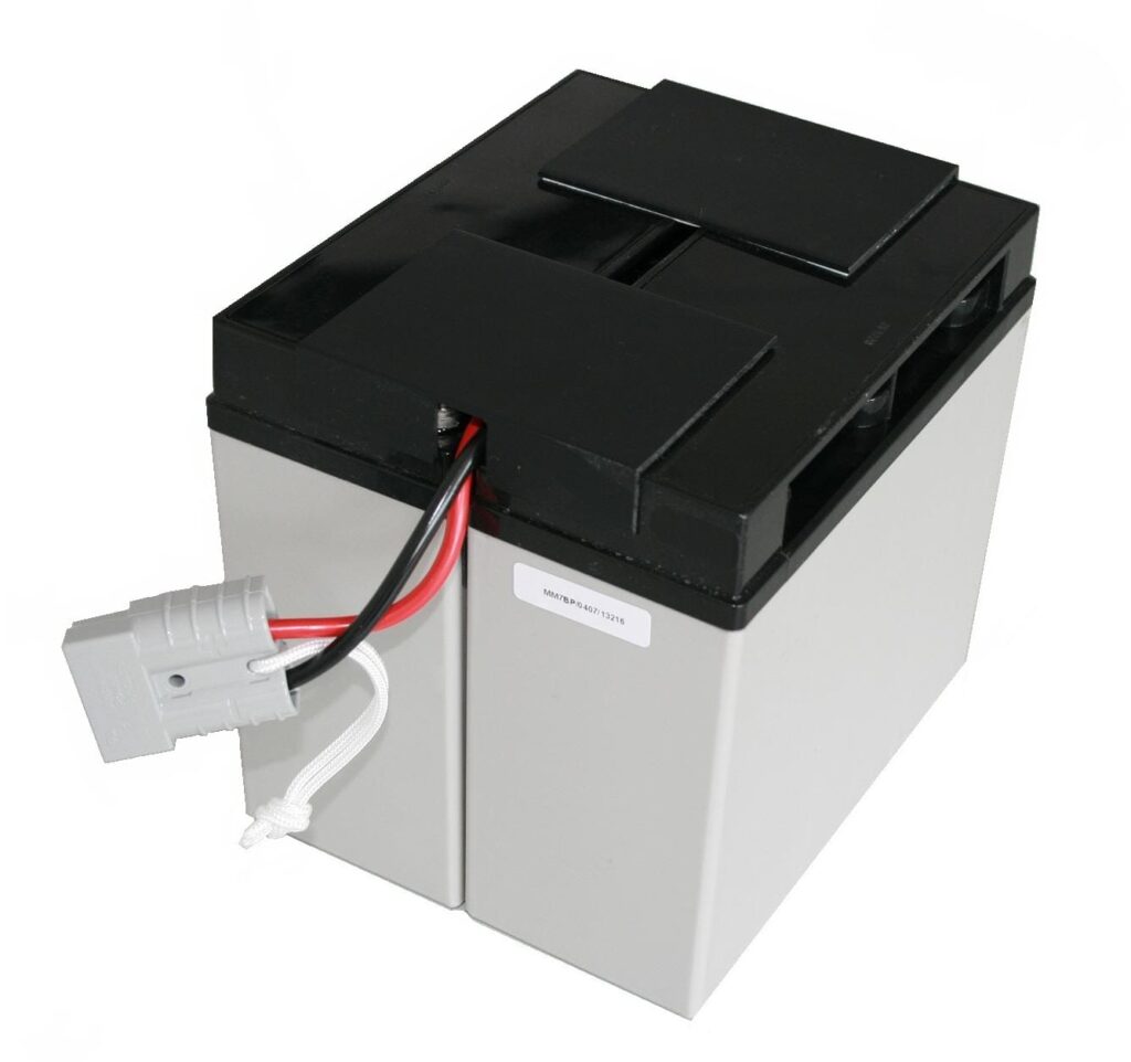 Vervangingsbatterij Cartridge RBC7 (incl. Kabels) (MM-7-BP)