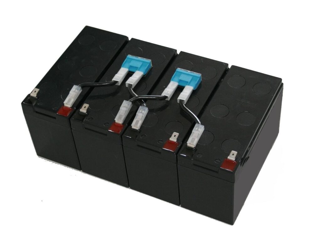 Vervangingsbatterij Cartridge RBC8 (incl. Kabels) (MM-8-BP)