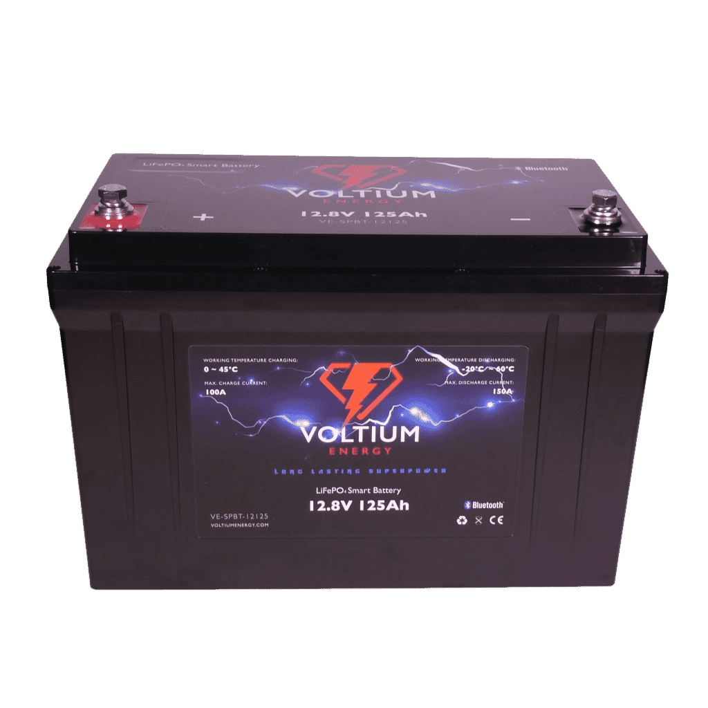 Voltium Energy LiFePO4 Accu 12,8V - 125Ah Bluetooth (LIFEPO128-125)