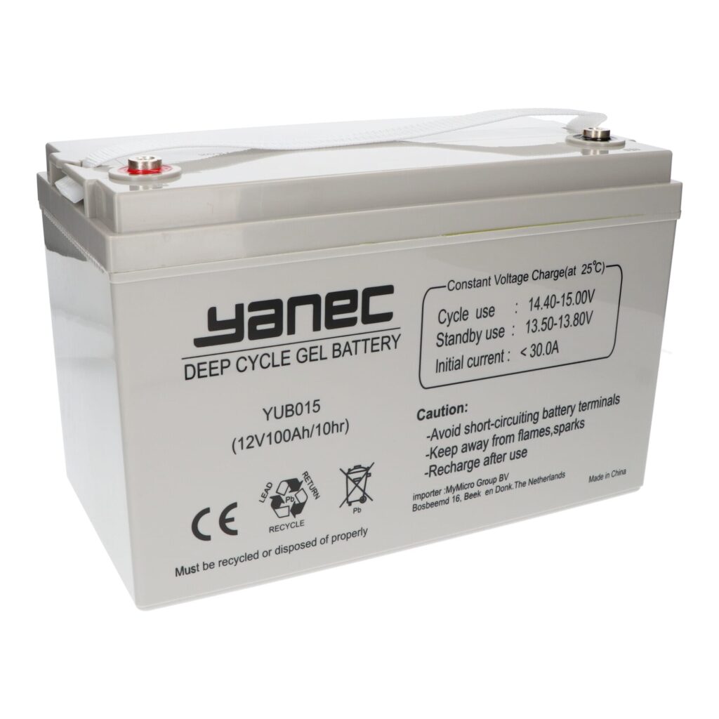 Yanec Gel Accu 12V 100Ah (YUB015)