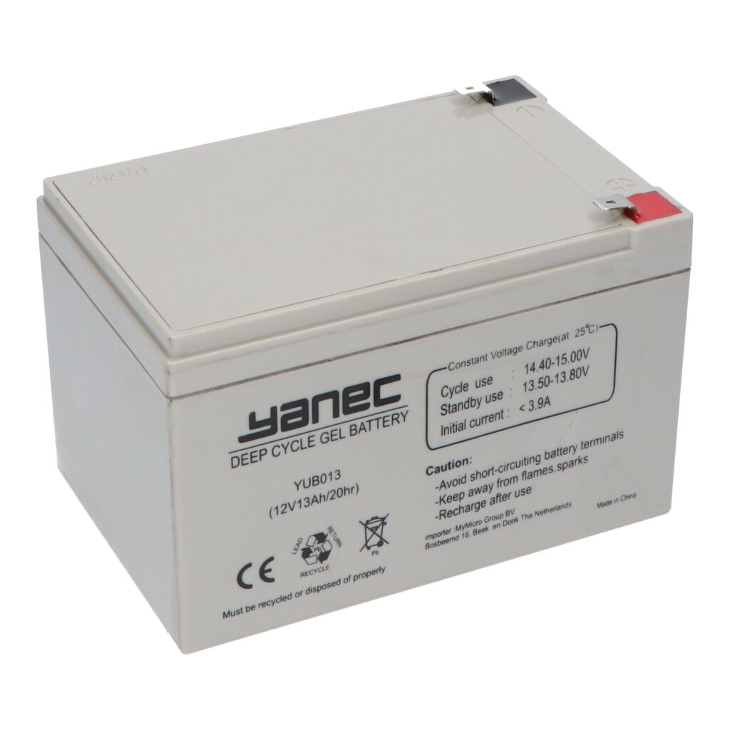 Yanec Gel Accu 12V 13Ah (YUB013)