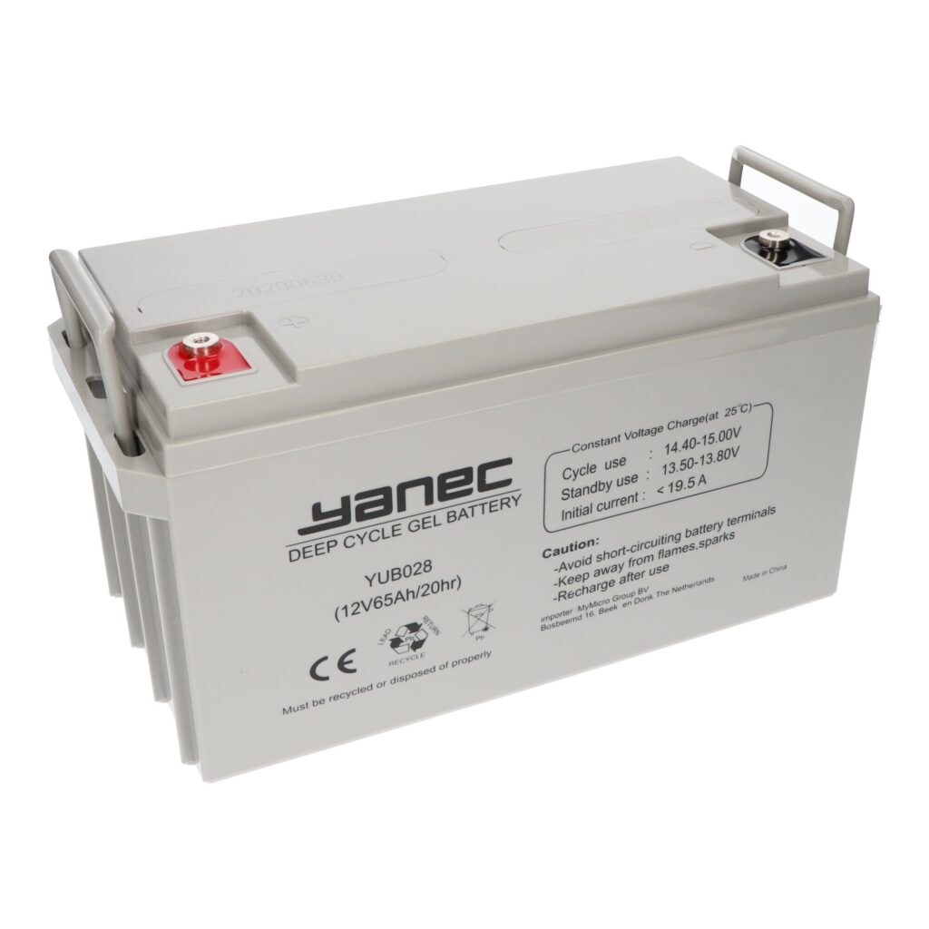 Yanec Gel Accu 12V 65Ah (YUB028)