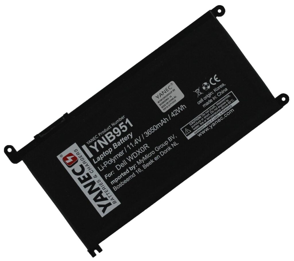 Yanec Laptop Accu 3650 mAh (YNB951)