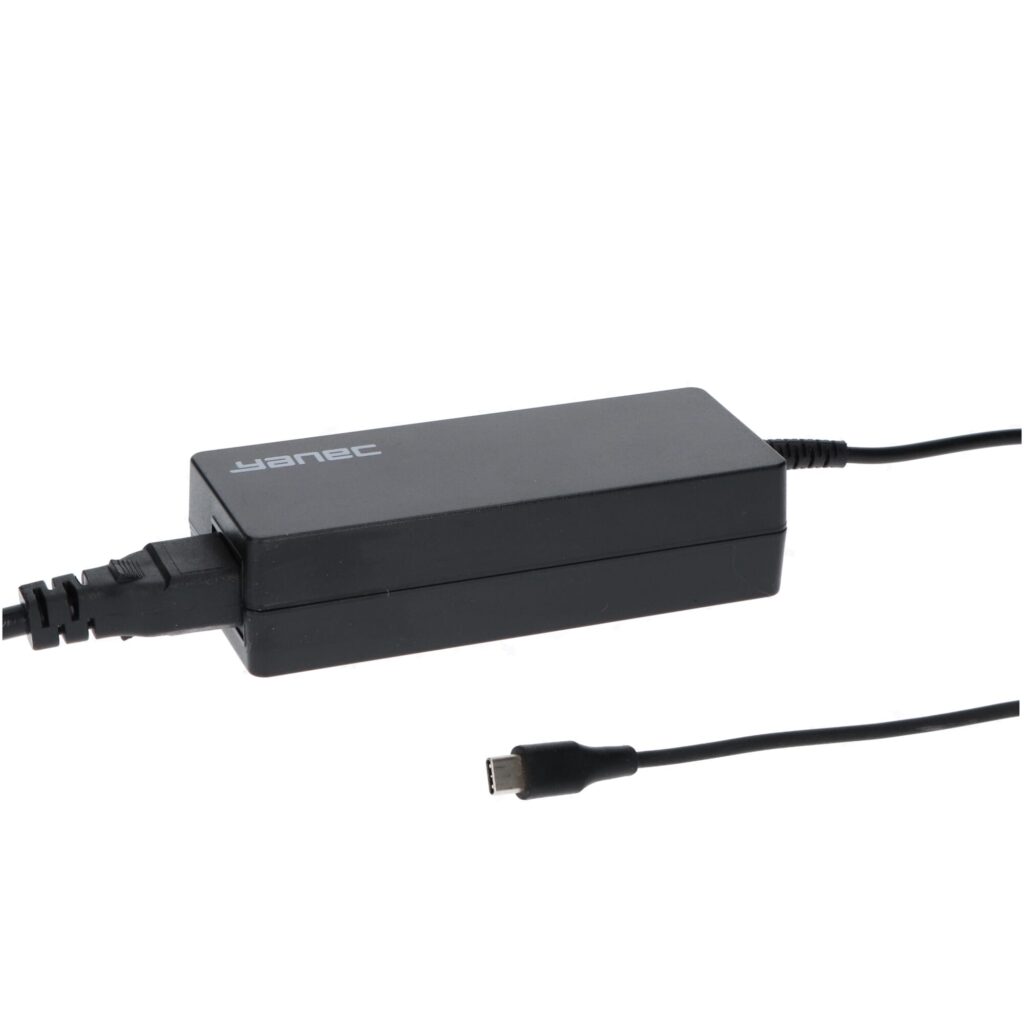 Yanec Laptop USB-C AC Adapter 87W Zwart (YNA99)