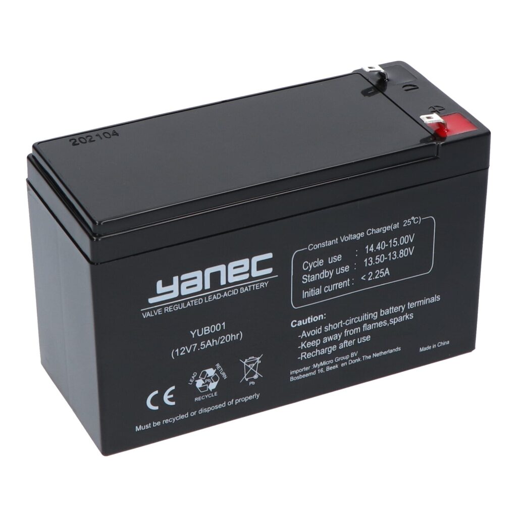 Yanec Loodaccu 12V 7.5Ah (YUB001)