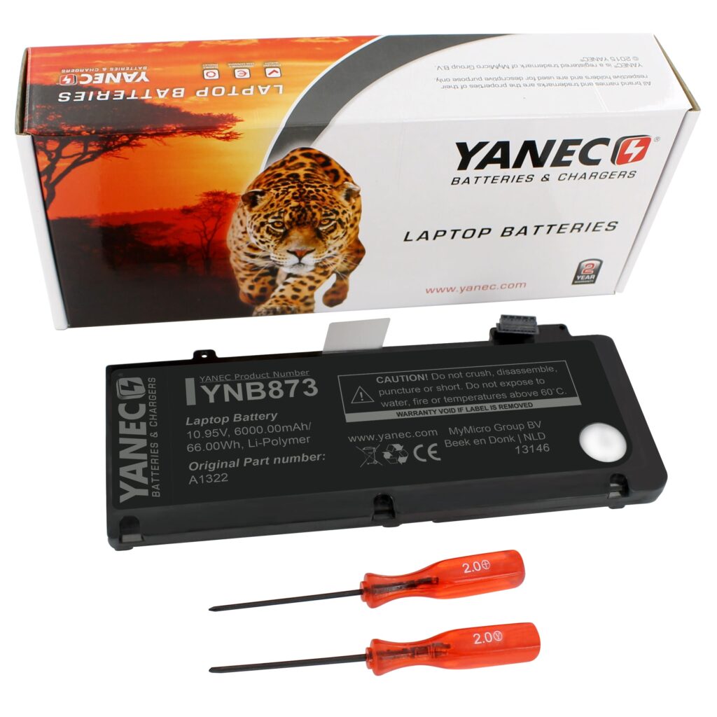 Yanec Macbook Accu 6000mAh (YNB873)
