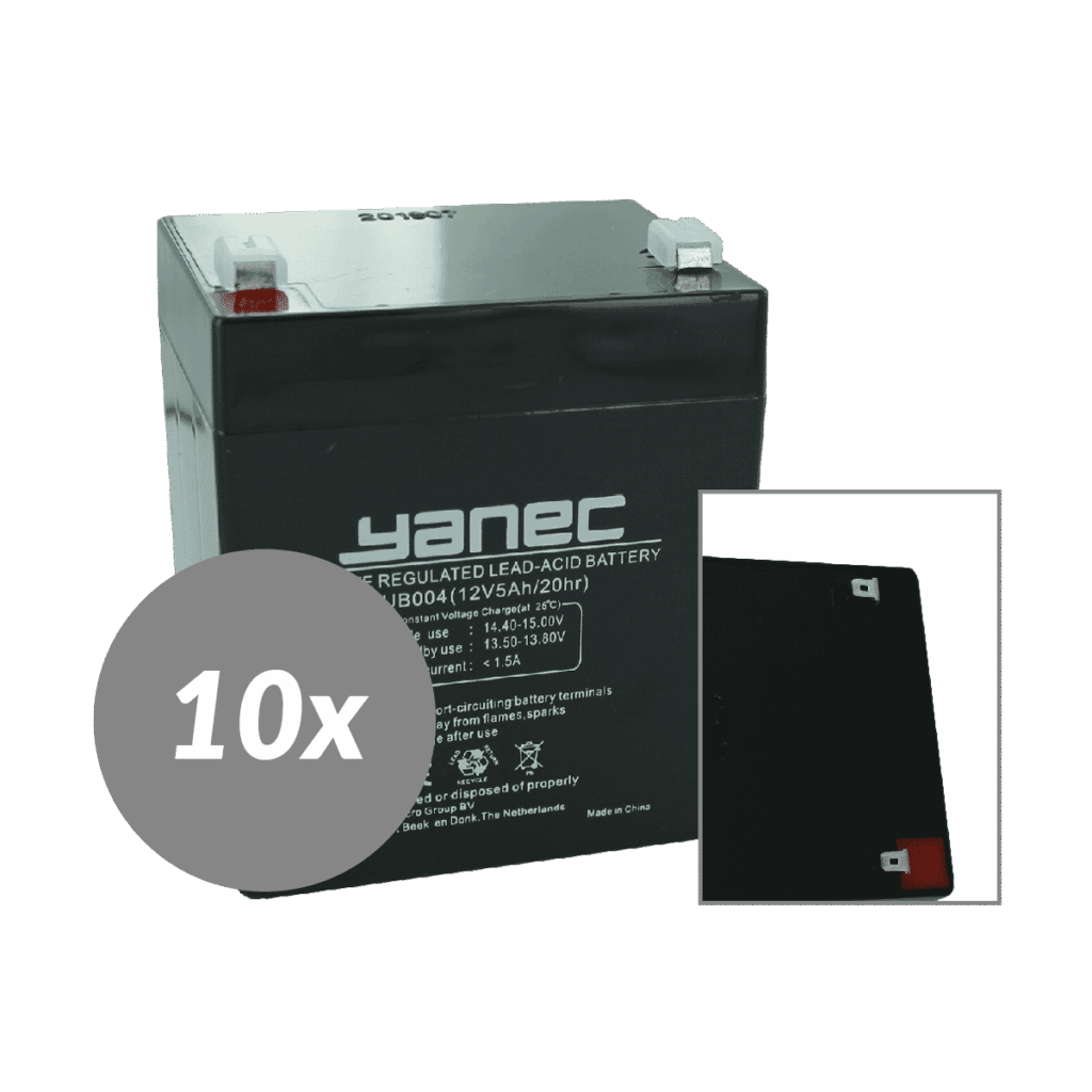 Yanec UPS Batterij Vervangingsset RBC118J (Excl. Kabels) (RBC118J-PACK-YANEC)