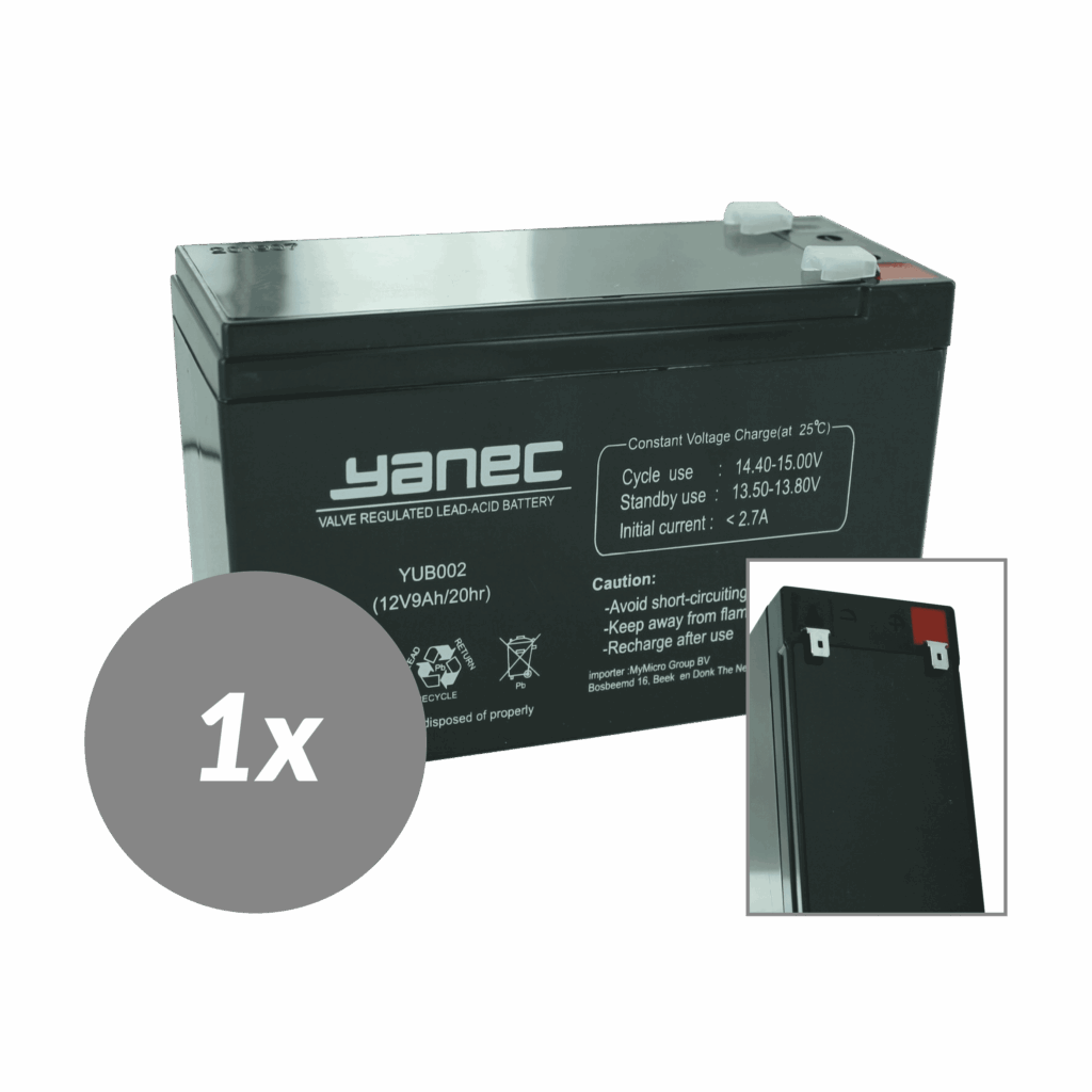 Yanec UPS Batterij Vervangingsset RBC158 (Excl. Kabels) (RBC158-PACK-YANEC)
