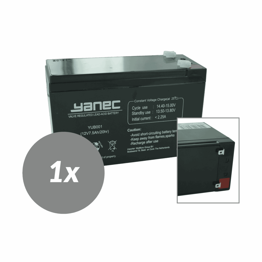 Yanec UPS Batterij Vervangingsset RBC2 (Excl. Kabels) (RBC2-PACK-YANEC)