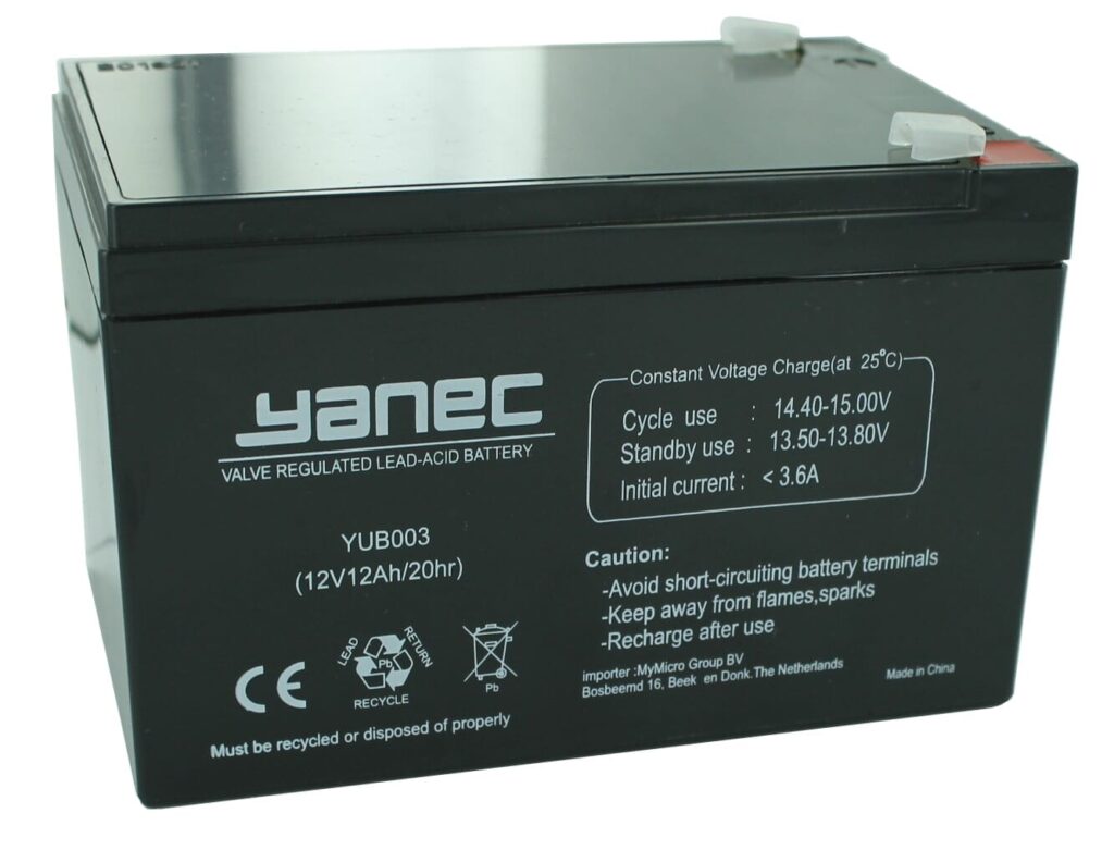 Yanec UPS Batterij Vervangingsset RBC4 (Excl. Kabels) (RBC4-PACK-YANEC)
